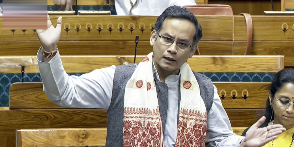 লোকসভাত প্ৰধানমন্ত্ৰী মোদীক তীব্ৰ আক্ৰমণ গৌৰৱ গগৈৰ: ‘নেহৰুক অপমান কৰিব নোৱাৰিব, আপুনি বঙালক বুজেই নাপায়’