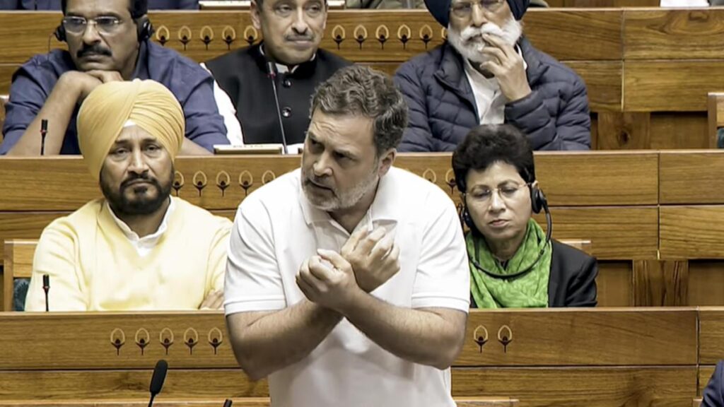 আমেৰিকাৰ সৈতে বাণিজ্য চুক্তিয়ে ভাৰতৰ শক্তি সুৰক্ষা, তথ্য সুৰক্ষা আৰু কৃষকৰ ভৱিষ্যৎ বিপন্ন কৰিছে: লোকসভাত ৰাহুল গান্ধীৰ অভিযোগ