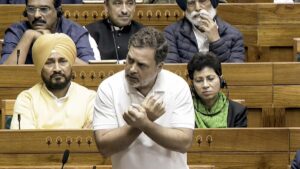 আমেৰিকাৰ সৈতে বাণিজ্য চুক্তিয়ে ভাৰতৰ শক্তি সুৰক্ষা, তথ্য সুৰক্ষা আৰু কৃষকৰ ভৱিষ্যৎ বিপন্ন কৰিছে: লোকসভাত ৰাহুল গান্ধীৰ অভিযোগ