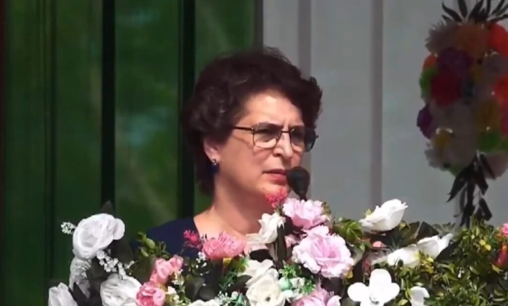 জ্যেষ্ঠ কংগ্ৰেছ নেত্ৰী প্ৰিয়ংকা গান্ধী ৱাড্ৰাৰ এদিনীয়া অসম ভ্ৰমণ, বিধানসভা নিৰ্বাচনৰ পূৰ্বে জনসভাত ভাষণ